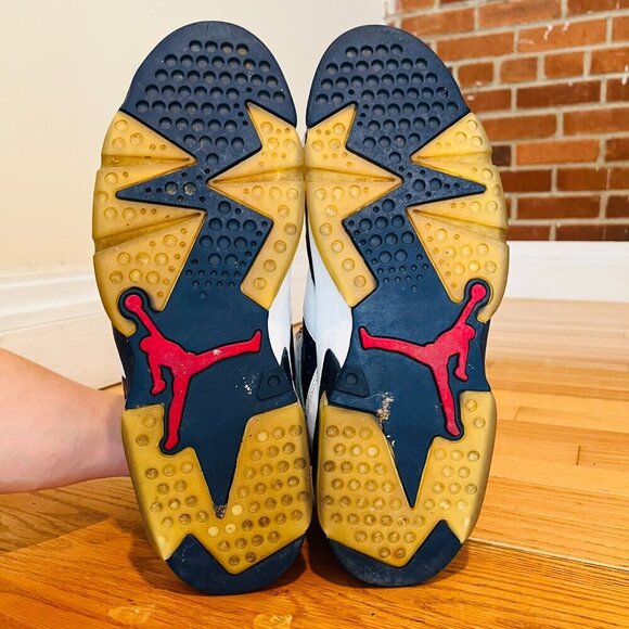 Size 14 - Jordan 6 Retro Olympic 2012 - Picture 10 of 16